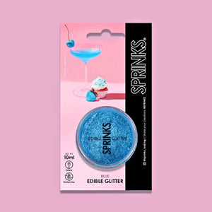 Blue Edible Glitter for Cakes Desserts and Drinks