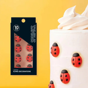 ladybug icing decorations for cupcakes