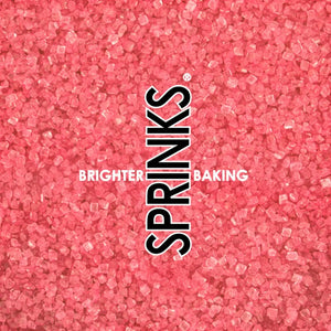 Sprinks pink cake decorating sanding sugar