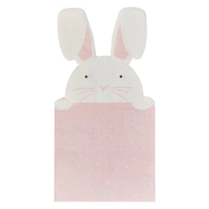 Eggciting Peeking Bunny Easter Napkins 16pk