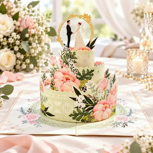 elegant-wedding-cake-pop-up-card