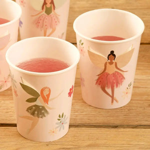 Fairy themed party cups