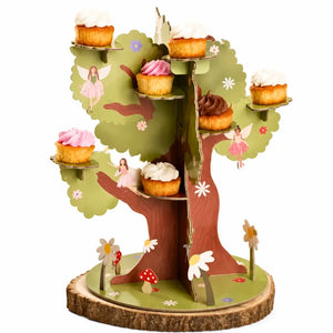 Enchanted garden dessert stand for fairy themed parties