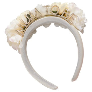 Floral Mum To Be Baby Shower Headband