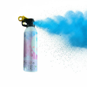 It’s a Boy blue powder blaster for gender reveal celebration