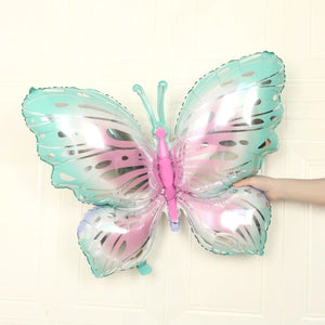 Giant Green Fairy Butterfly Foil Balloon