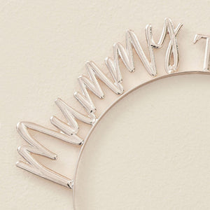 Ginger Ray Rose Gold Metal Mummy To Be Baby Shower Headband tiara