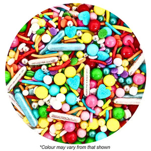 Carnival Medley 60g colorful edible sprinkles for cakes