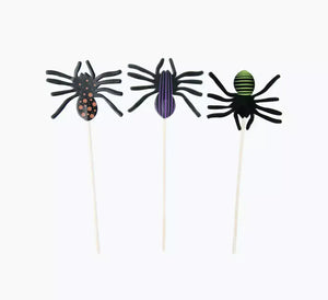 Halloween Spider Picks 8pk