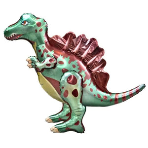 Freestanding Green Spinosaurus Dinosaur Balloon – Movable Legs