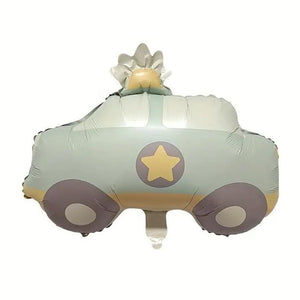 Matte Frosted Retro Car Foil Balloon