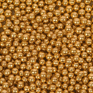 Sprinks gold pearl sprinkles for cakes and cupcakes
