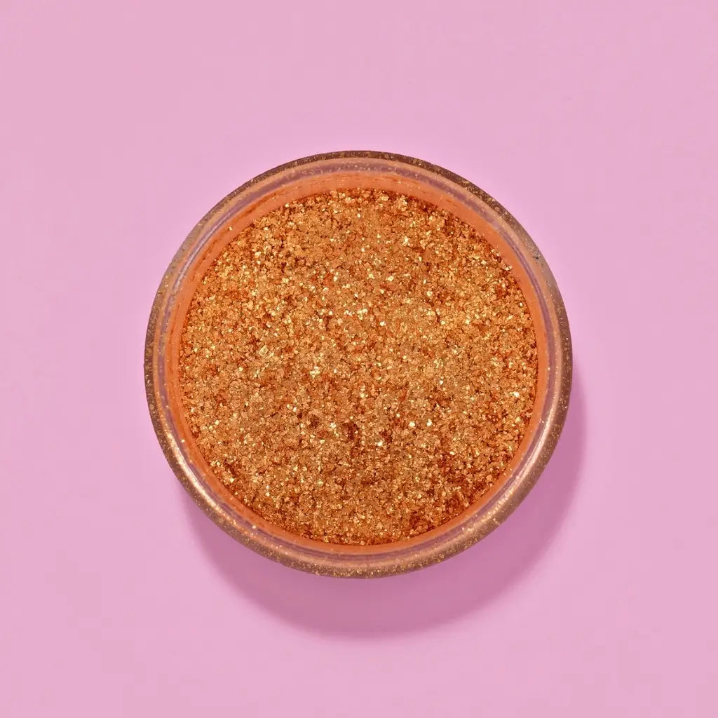 Gold Edible Glitter for Cocktails and Sweet Treats