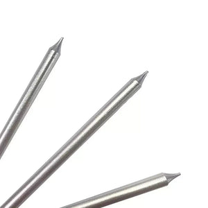 Metallic Silver Candles with Holders 12pk