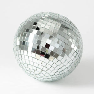 Silver Disco Mirror Ball 15cm