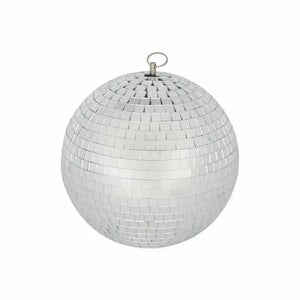 Silver Disco Mirror Ball 15cm