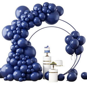 Midnight Blue Latex Balloon Garland 129pcs