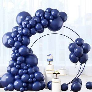 Midnight Blue Latex Balloon Garland 129pcs