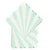 Mint & White Candy Stripe Scallop Paper Napkins 16pk