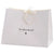 Modern Luxe White Bridesmaid Gift Bag
