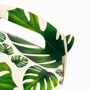 Monstera Gable Treat Boxes 6pk party favours gift bags