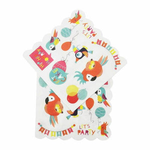 Parrot Paper Lunch Napkins 16 Pack