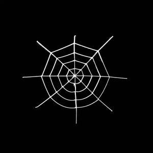 Halloween White Spider Web 1.3m