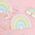 Pastel & Iridescent Rainbow Paper Napkins 16pk