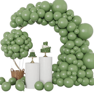 Avocado Green Latex Balloon Garland DIY Kit - 129pcs