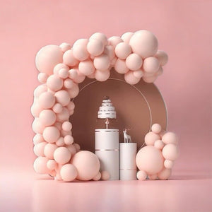 Latex Balloon Garland DIY Kit 86pcs - Pastel Mint Peach