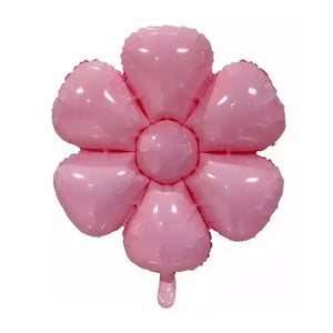Pastel Pink Daisy Shaped Foil Balloon