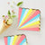 Pastel Rainbow Candy Stripe Large Paper Napkins 16pk