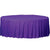 Plastic Round Tablecover - New Purple
