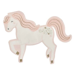 Princess Horse Paper Party Napkins 16pk