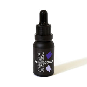 Sprinks gel colour dropper bottle purple