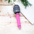 PVC Inflatable Microphone Musical Rock Instrument - Pink