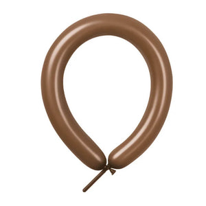 coffee brown q260 Modelling Long Latex Balloons 10pk party decorations