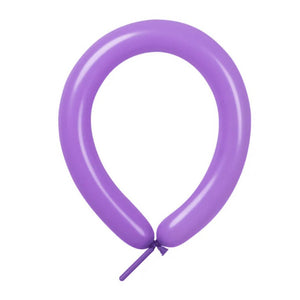 lilac light purple q260 Modelling Long Latex Balloons 10pk party decorations