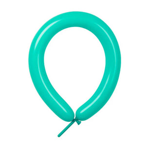 mint green q260 Modelling Long Latex Balloons 10pk party decorations
