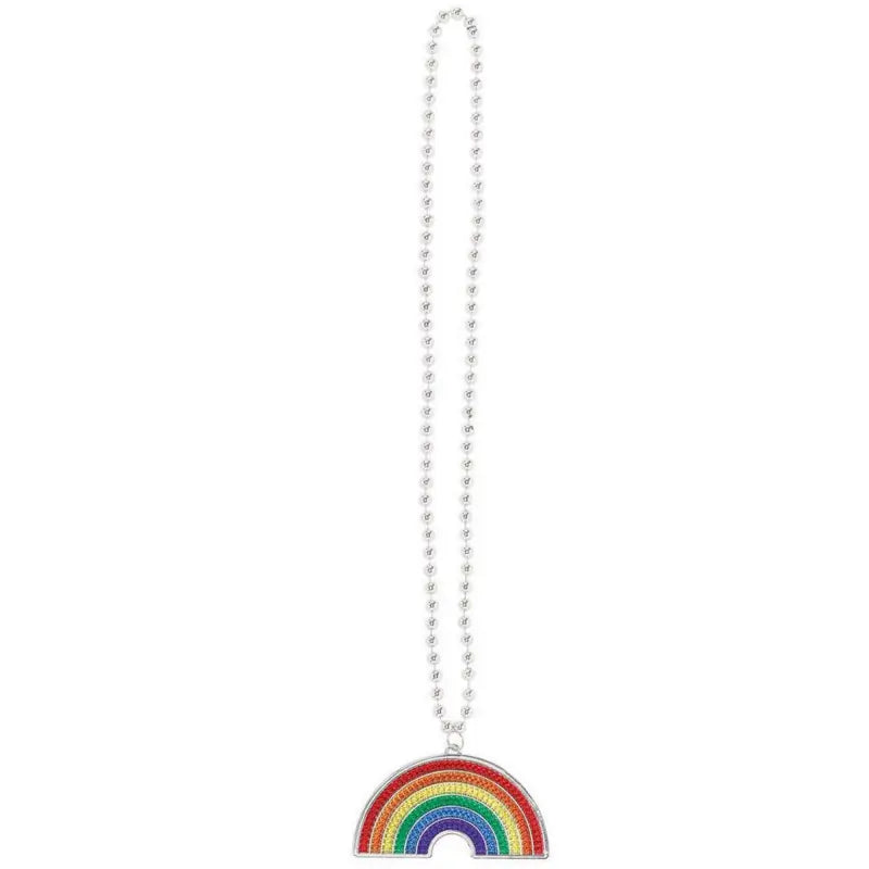 Adult Rainbow Bling Necklace