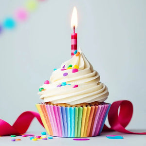 Rainbow Cupcake Cups 100pk