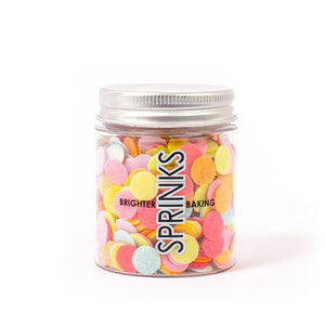 rainbow mix edible paper confetti sprinkles