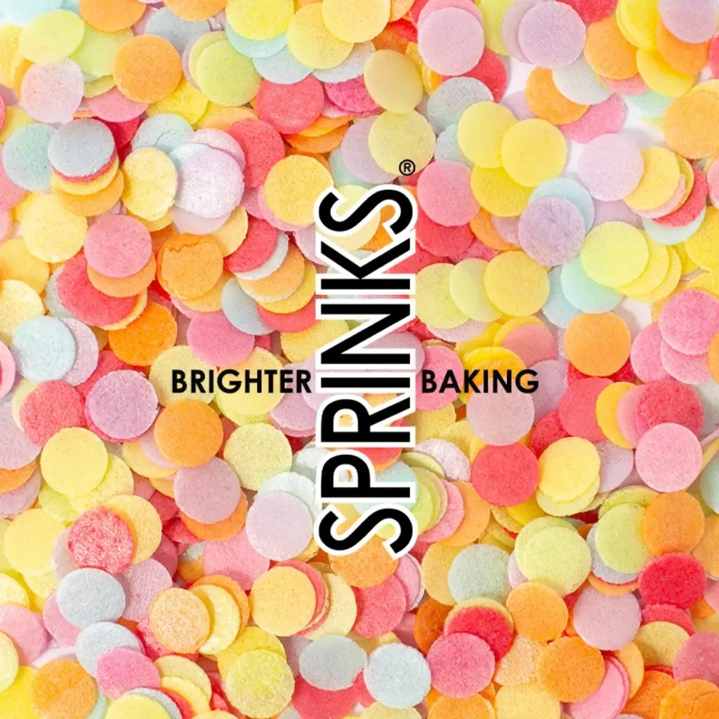 colourful edible wafer decorations cake topping