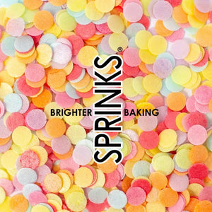 colourful edible wafer decorations cake topping