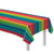 Fiesta Serape Striped Flannel Backed Tablecover