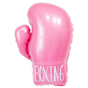 26-inch Pink Boxing Glove Foil Balloon