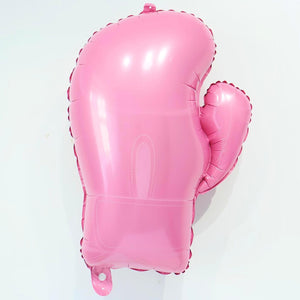 26-inch Pink Boxing Glove Foil Balloon