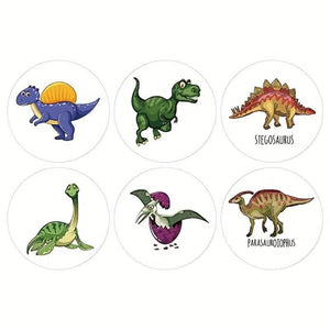 Cute Dinosaur Stickers for Kids 50 Pack