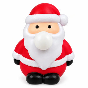 Santa Christmas sensory toy with a soft squeeze action