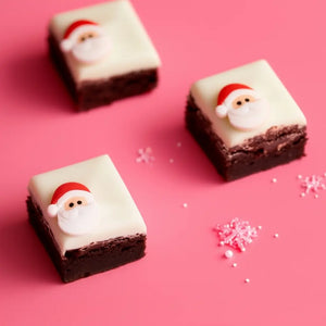 Santa Icing Toppers for Festive Baking